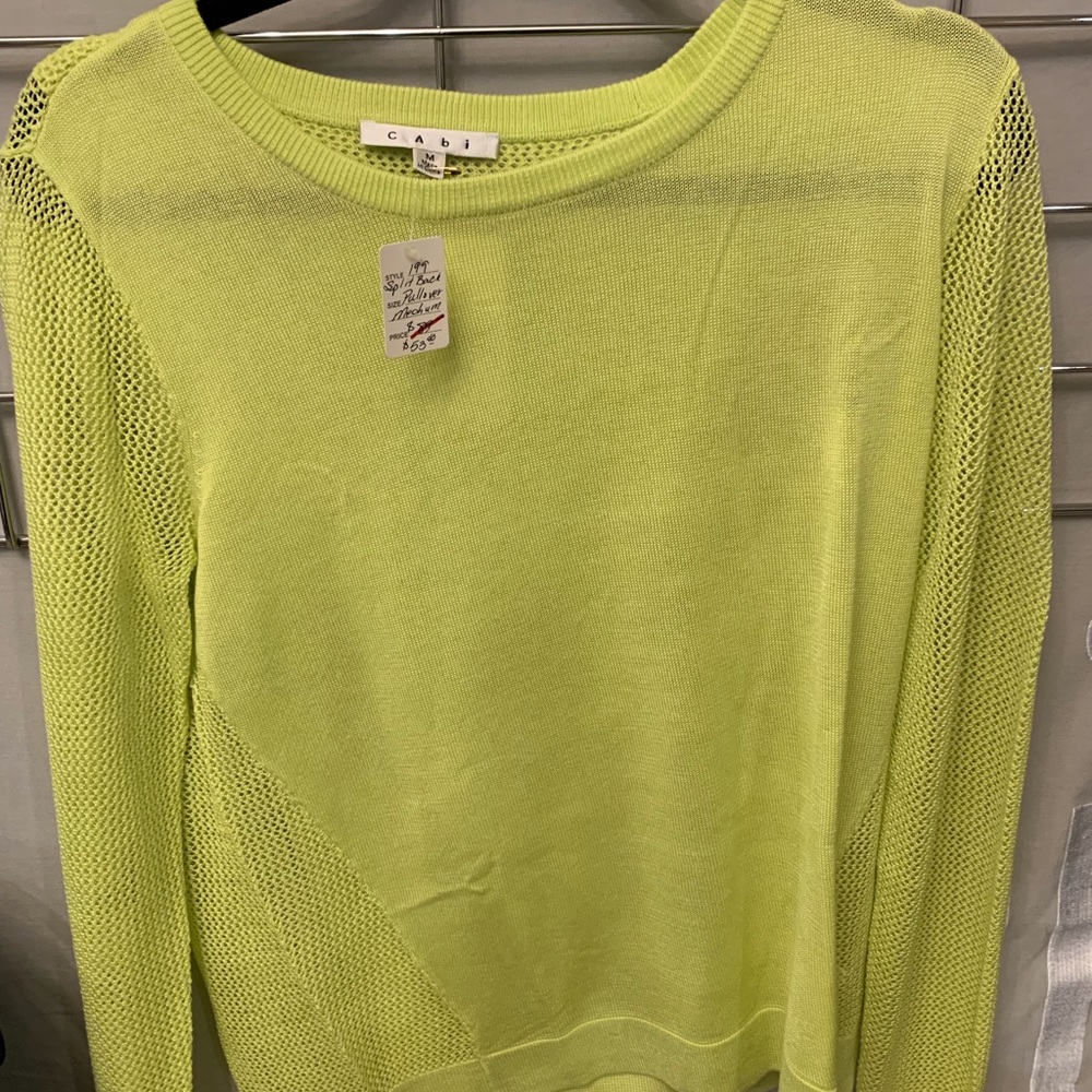 Cabi split back pullover